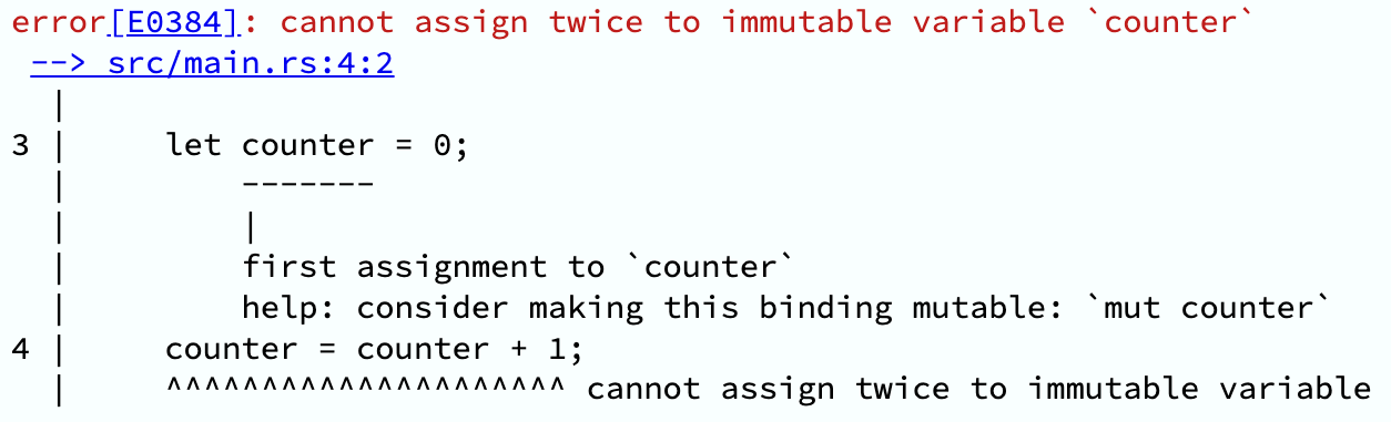 Error: cannot assign twice