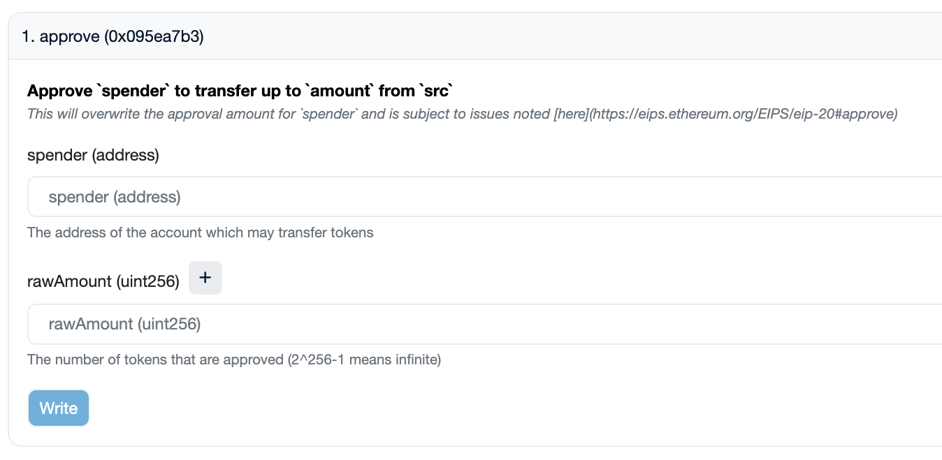 etherscan screenshot showing natspec