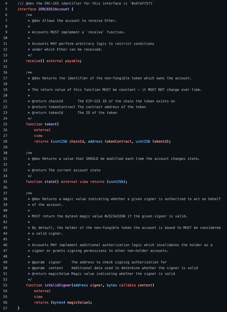 IERC6551 code